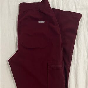 Figs Women’s Maroon Cargo Pants